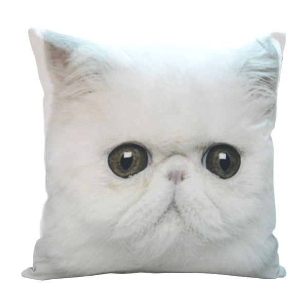 Poduszka White Cat, 45x45 cm