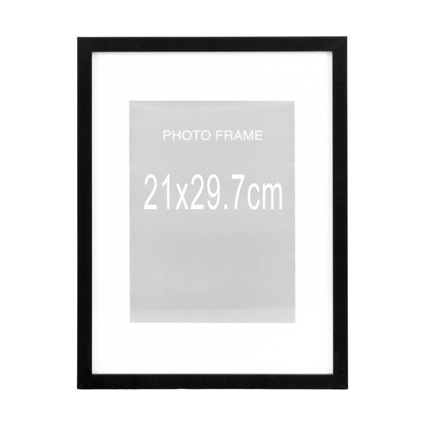 Czarne ramki zestaw 5 szt. 21x30 cm Marbella – House Nordic-image-1