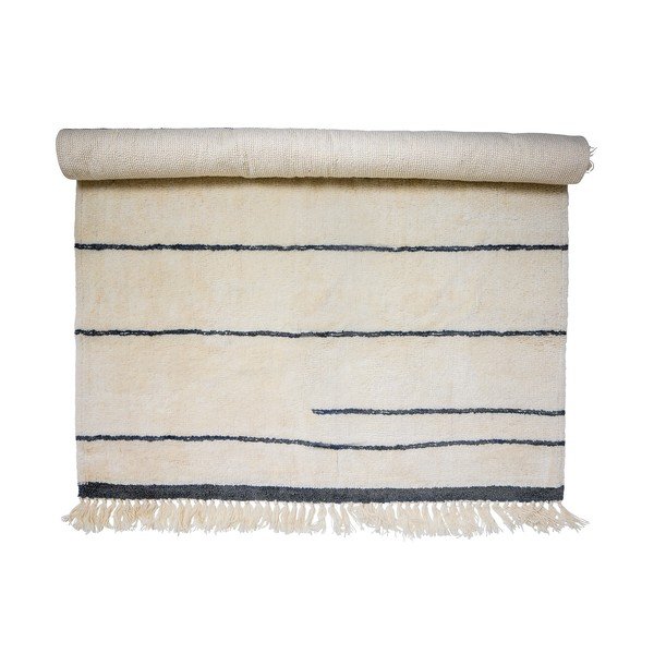 Dywan z mieszanki wełny i bawełny Bloomingville Reggo, 140x200 cm-image-1