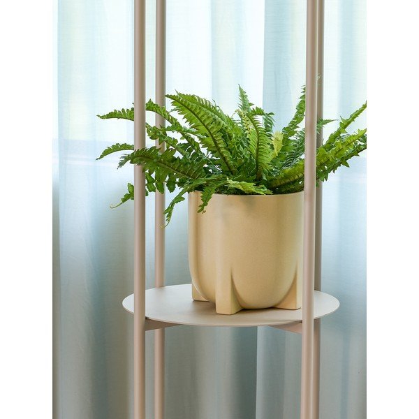 Ceramiczne ręcznie wykonane osłonki na doniczki zestaw 2 szt. ø 21 cm Up – Hübsch-image-3
