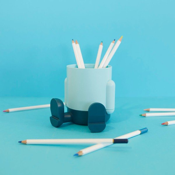 Plastikowy organizer na artykuły papiernicze Mr. Sitty – Balvi-image-1