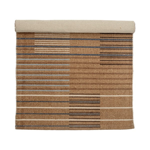 Brązowy dywan odpowiedni do prania 55x80 cm Boon – Bloomingville-image-2