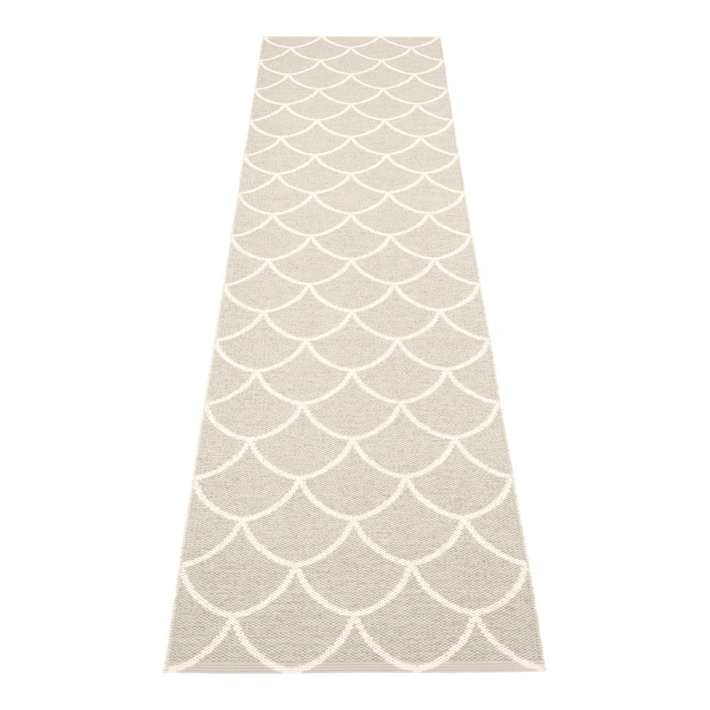 Kremowy chodnik odpowiedni na zewnątrz 70x300 cm Kotte Linen – Pappelina