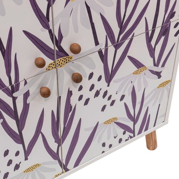 Biała szafka 95x111 cm Multilux – Kalune Design-image-1