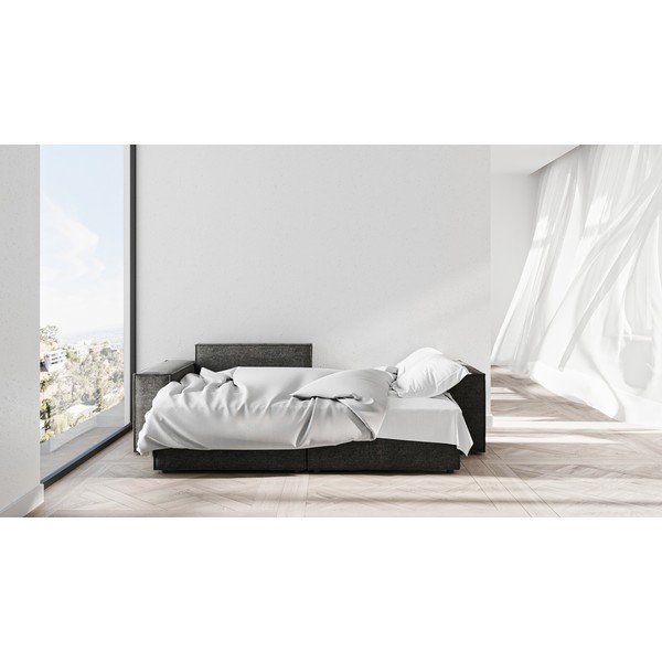 Antracytowy regulowany narożnik rozkładany Ghado Melow-image-4