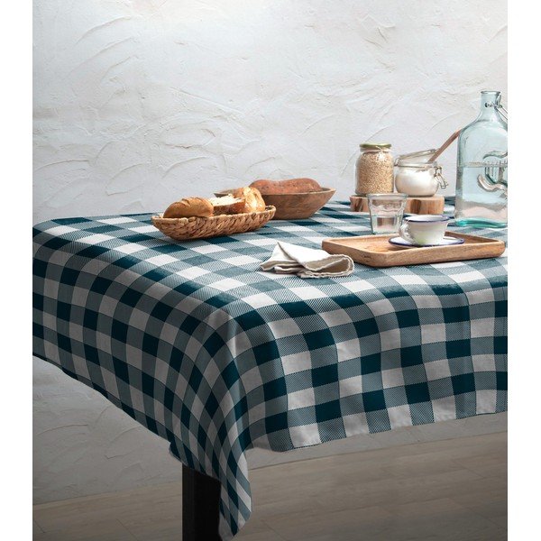 Obrus Really Nice Things Turquoise Vichy, 140x200 cm-image-1