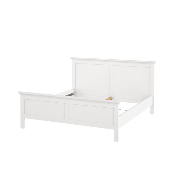 Białe łóżko dwuosobowe 160x200 cm Paris – Tvilum-image-3