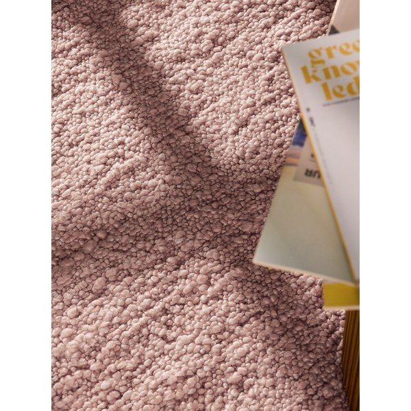 Szaroróżowy chodnik z materiału bouclé tkany ręcznie 80x200 cm Notting Hill Portobello – Ted Baker-image-2