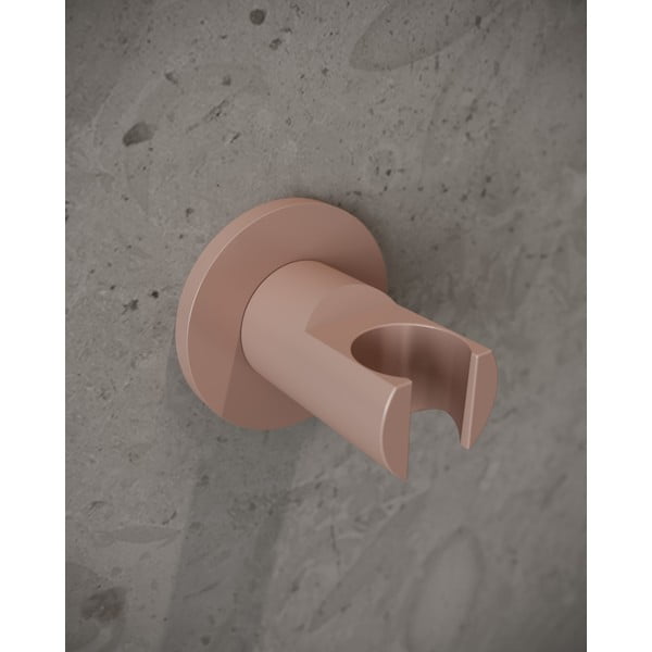 Jasnoróżowy metalowy uchwyt na słuchawkę prysznicową IdealRain – Ideal Standard-image-1