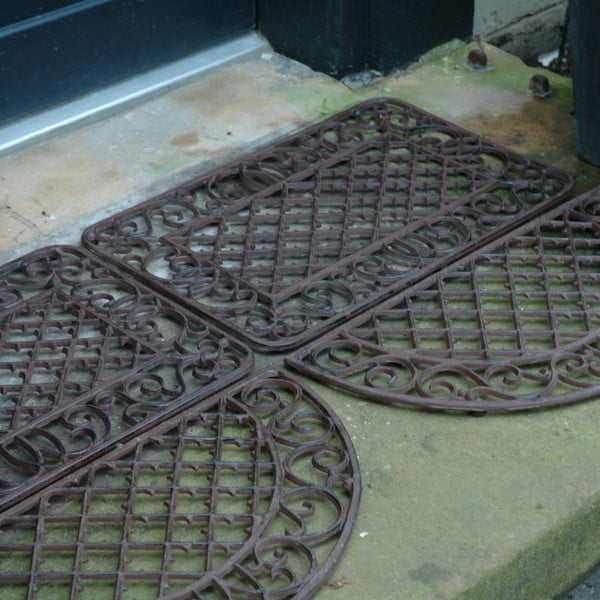 Wycieraczka żeliwna Esschert Design Picnic, szer. 67,5 cm-image-1