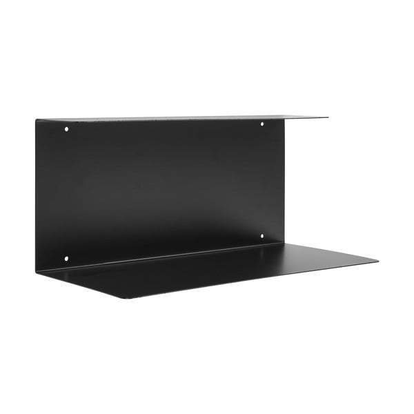 Czarna wielopoziomowa metalowa półka 18 cm Lille – House Nordic-image-2