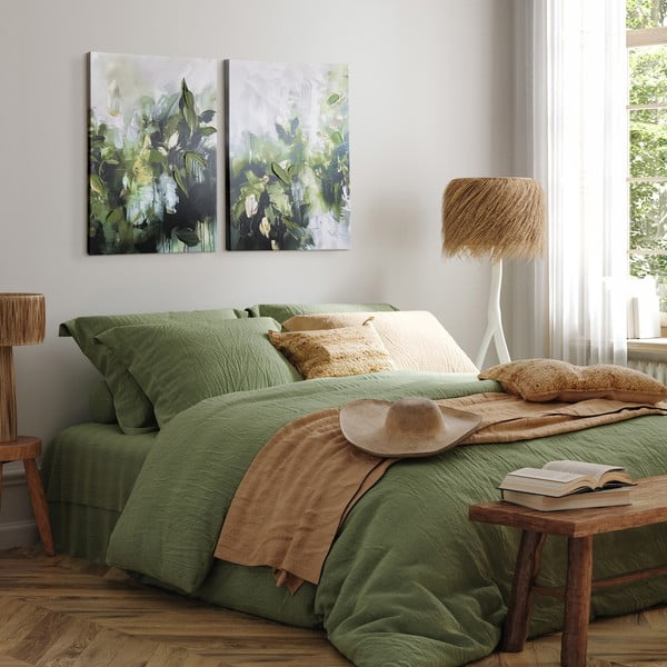 Obrazy z ręcznie malowanymi elementami zestaw 2 szt. 50x70 cm Myrtle – Styler-image-2