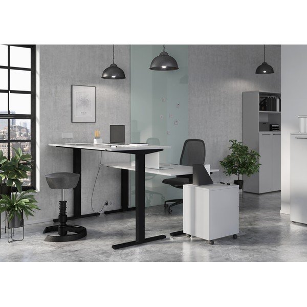 Biurko z elektryczną regulacją wysokości 80x160 cm Agenda – Germania-image-4