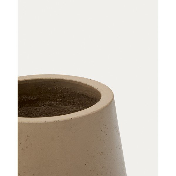 Betonowa osłonka na doniczkę ø 50 cm Calun – Kave Home-image-4