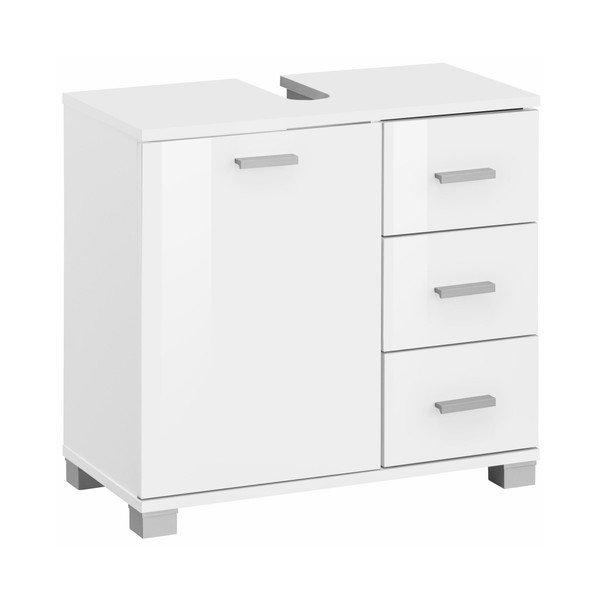 Biała szafka pod umywalkę Støraa Rhonda-image-1