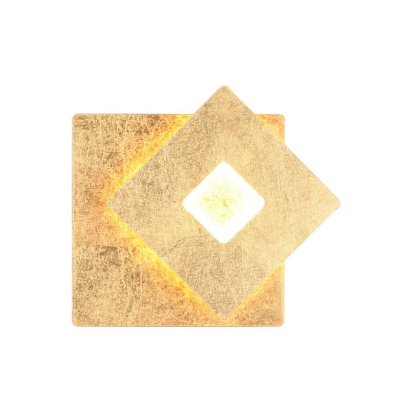 Kinkiet LED w kolorze złota Leano – Trio-image-3