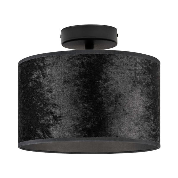 Czarna lampa sufitowa Bulb Attack Quince, ⌀ 25 cm
