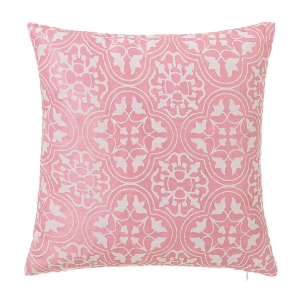 Różowa poduszka Unimasa Glory, 45x45 cm