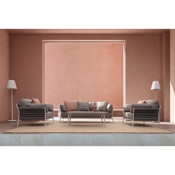 Biała lampa stojąca LED ze zdalnym sterowaniem/z głośnikiem (wysokość 150 cm) Solar – Bizzotto-image-1