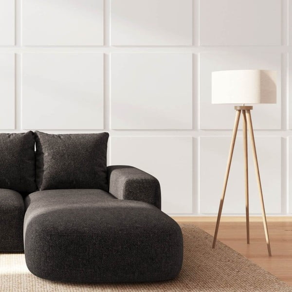 Antracytowy narożnik (prawostronny/z szezlongiem) Monce – Rodier-image-3