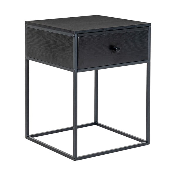 Czarna szafka nocna Vita – House Nordic-image-3