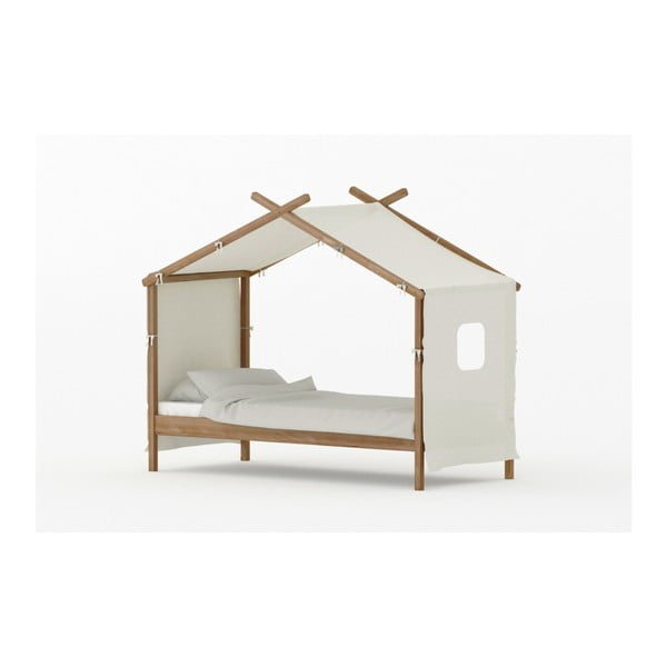 Łóżko dziecięce z drewna sosnowego BLN Kids House, 200x90 cm