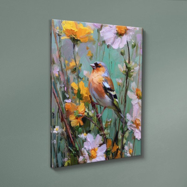 Obraz drukowany z ramą w zestawie 60x80 cm Fringilla – Styler-image-4