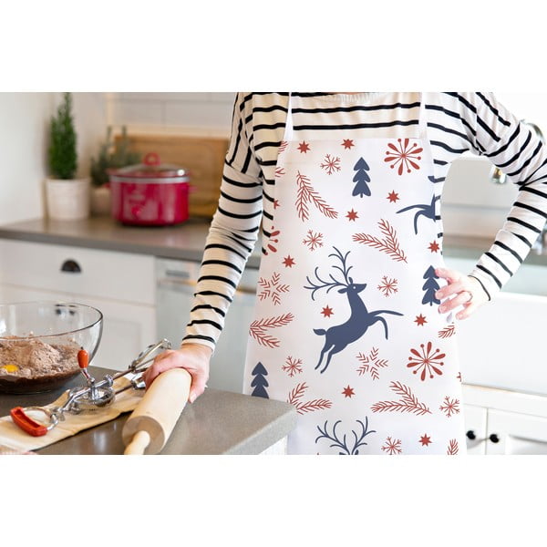 Świąteczny fartuch bawełniany Christmas Symbols – Butter Kings-image-1