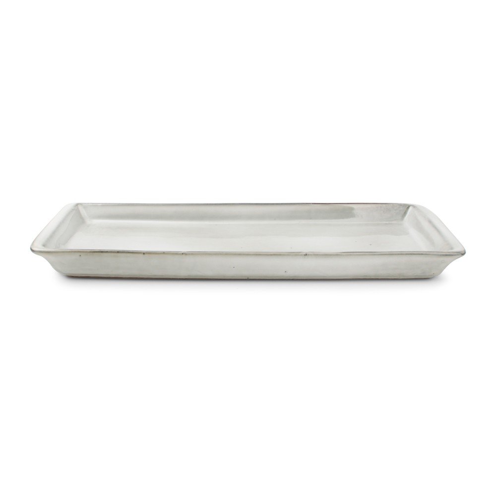 Zielony kamionkowy talerz do serwowania Artisan – Salt&Pepper