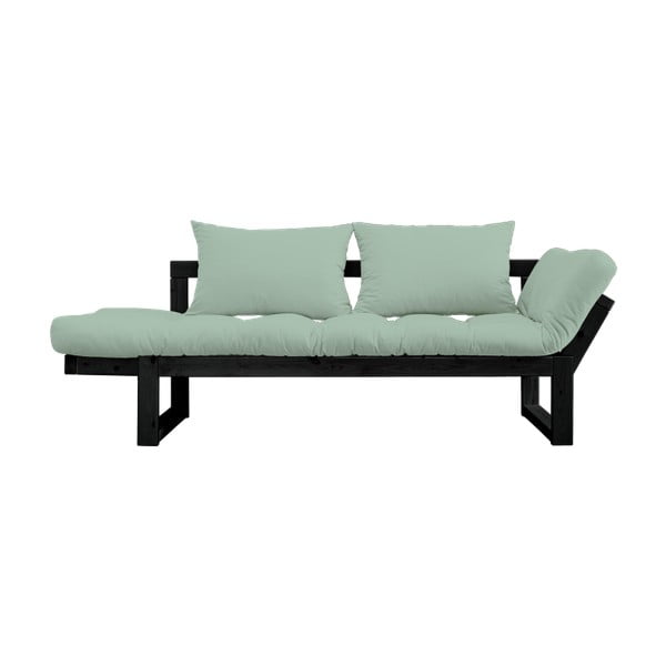 Sofa rozkładana Karup Edge Black/Peppermint-image-2