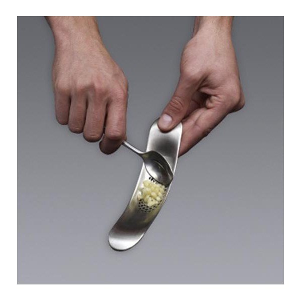 Wyciskacz do czosnku ze stali nierdzewnej Joseph Joseph Garlic Rocker-image-1