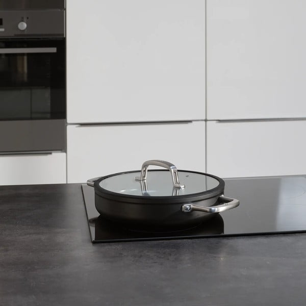 Patelnia z pokrywką/z powłoką ceramiczną ø 28 cm tegame Meda 3.0 – FABINI-image-2