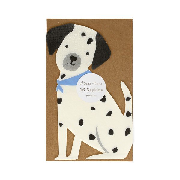 Papierowe serwetki zestaw 16 szt. Puppy – Meri Meri-image-1