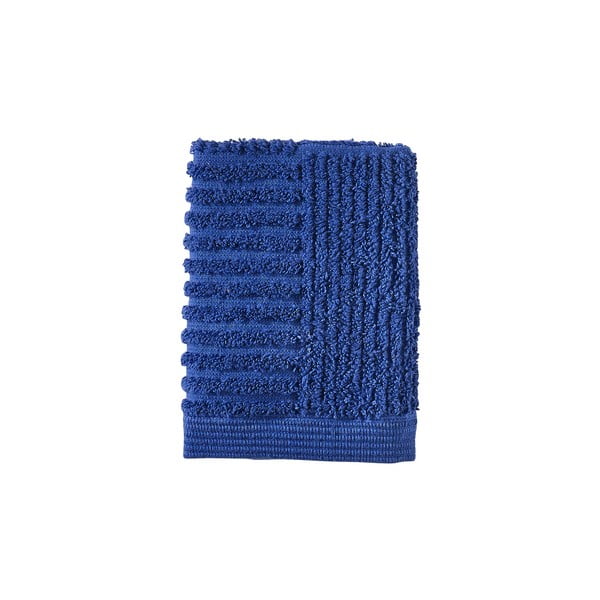 Niebieski bawełniany ręcznik frotte 30x30 cm Classic – Zone