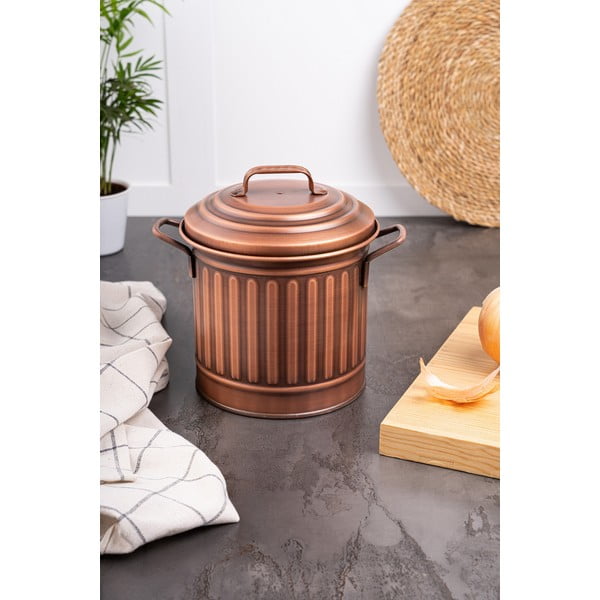 Stalowy kosz na śmieci 4 l – Hermia-image-1