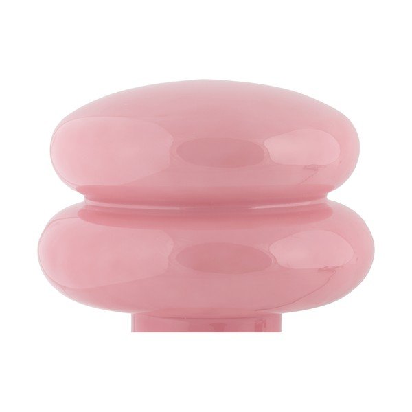 Różowa szklana lampa stołowa (wysokość 24 cm) Incesante – Leitmotiv-image-2