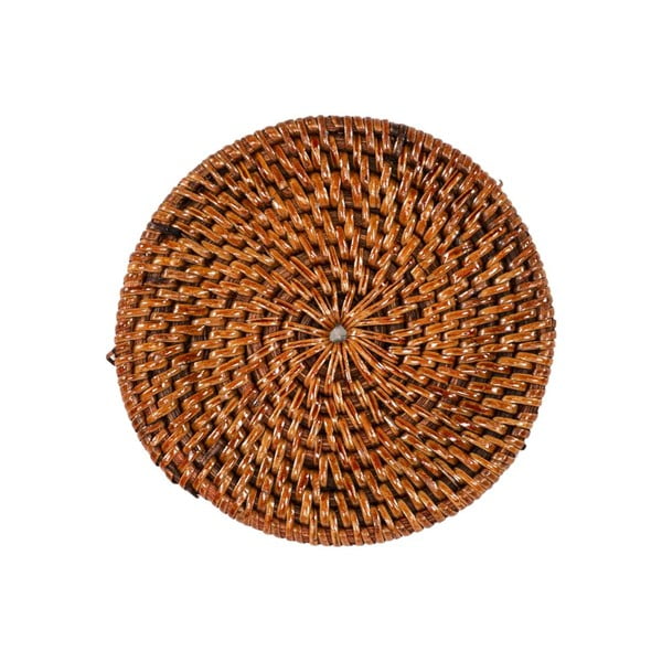 Brązowe rattanowe podkładki zestaw 6 szt. – Tiseco Home Studio-image-2