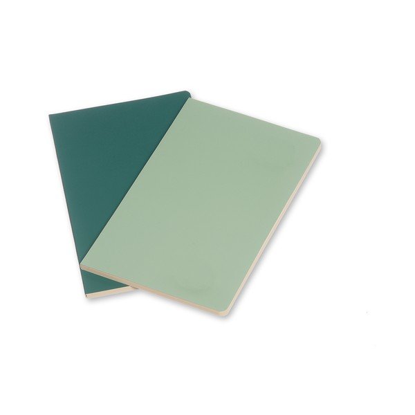 Zielony notatnik w linie Moleskine Volant, 80 stron-image-1