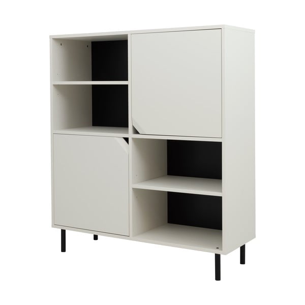 Biały regał 118x137 cm Corner – Tenzo-image-2