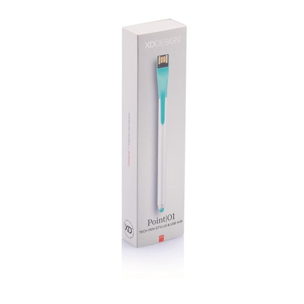 Rysik z pamięcią USB Point 4GB, zielony-image-1