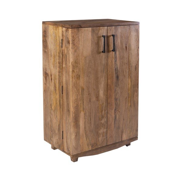 Szafka na wino z litego drewna mango liczba butelek 12, 74x122x46 cm Bombay – Interia Home & Living-image-2