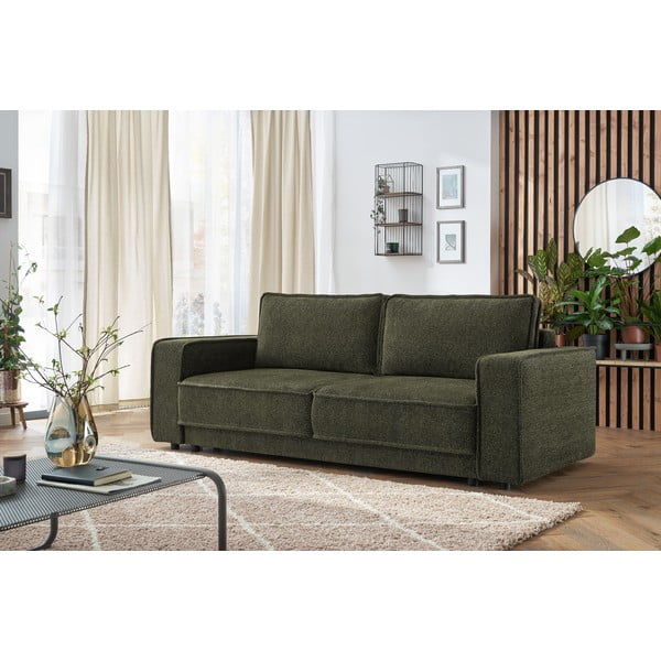 Zielona sofa rozkładana Emile – Bobochic Paris-image-3