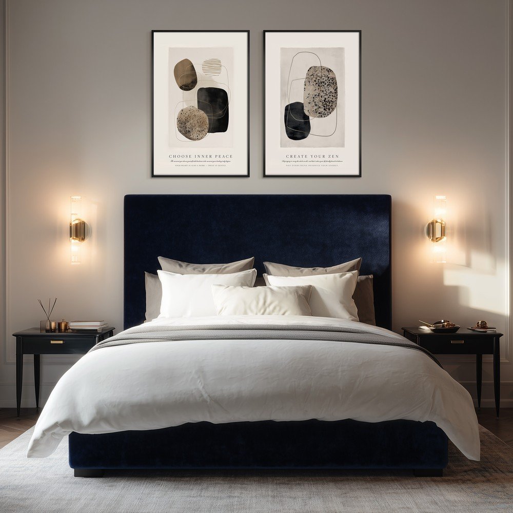 Obraz drukowany z ramą w zestawie 60x90 cm Inner Peace – Styler (zdjęcie 3)