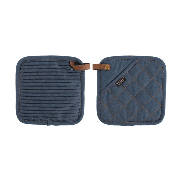Rękawice kuchenne zestaw 2 szt. Indigo – Tiseco Home Studio