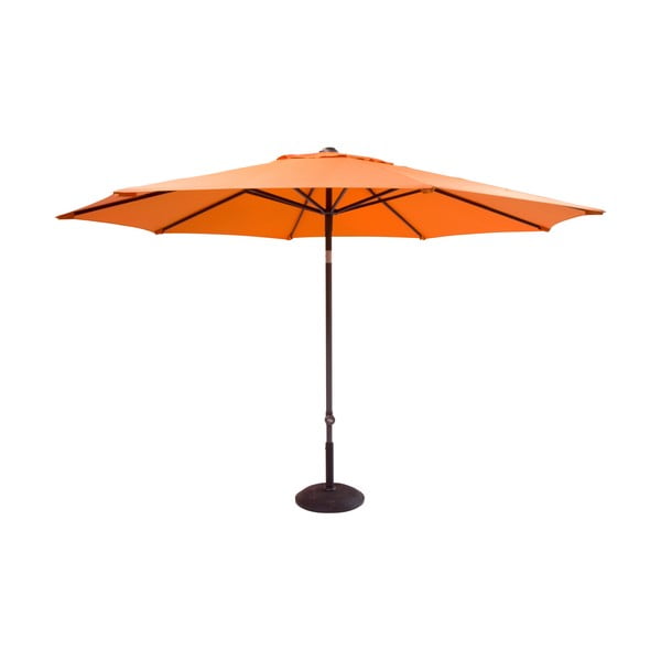 Pomarańczowy parasol ogrodowy Hartman Solar, ø 300 cm