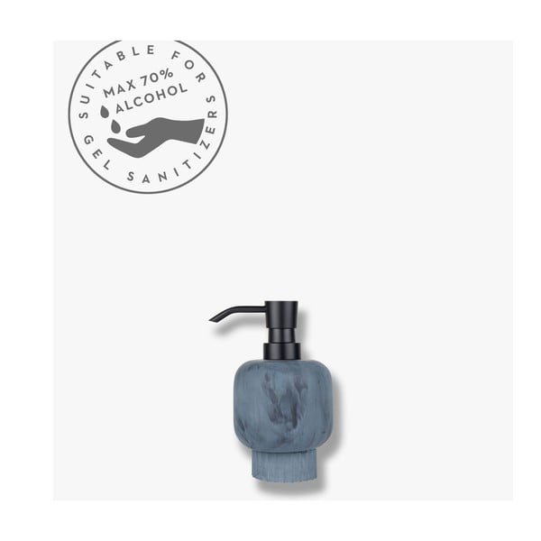Niebieski kamienny dozownik do mydła 200 ml Attitude – Mette Ditmer Denmark-image-3