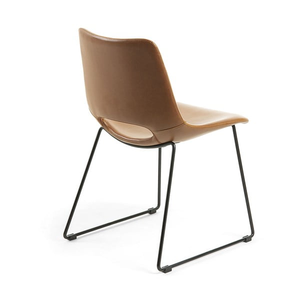 Brązowe krzesło do jadalni Kave Home Zahara-image-4