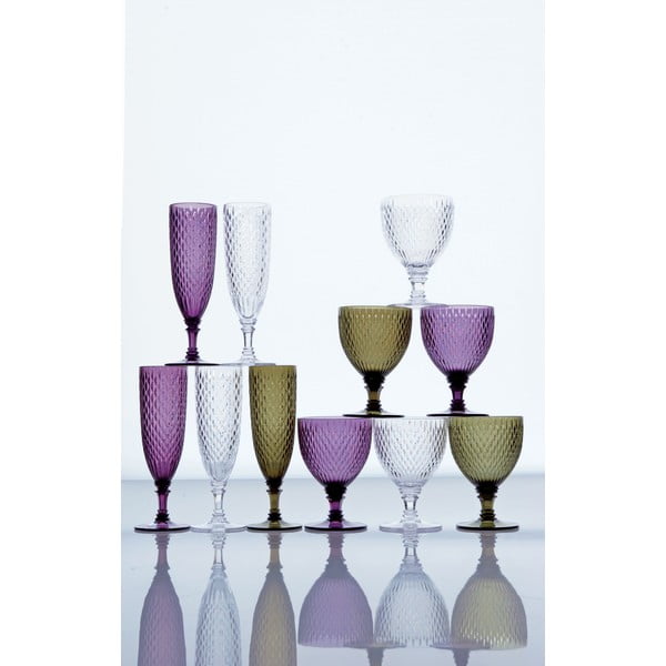 Kieliszek do wina Rosette, niebieski-image-1