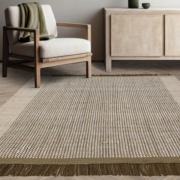 Jasnobrązowy wełniany dywan tkany ręcznie 200x290 cm Avalon – Asiatic Carpets-image-1