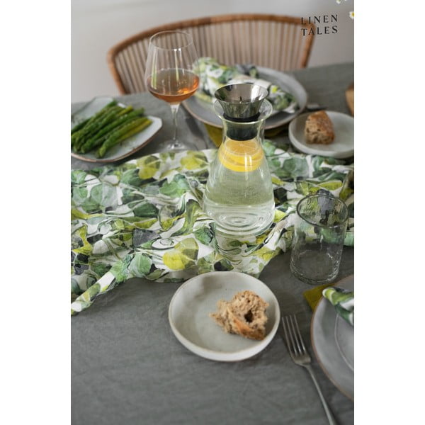 Lniany bieżnik 40x200 cm Lotus – Linen Tales-image-3